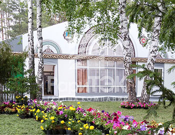 Оригинальные павильоны в Томске